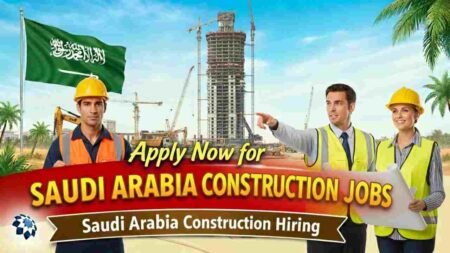 Saudi Arabia Construction Jobs 2025 – Labourers, Foreman, Engineers, Machine Operators & Skilled Trades Saudi Arabia Construction Jobs 2025 – Labourers, Foreman, Engineers, Machine Operators & Skilled Trades