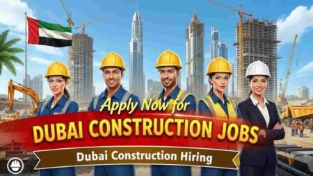 Construction Jobs Dubai 2026 – Labour, Skilled Trades, Engineers, Supervisors & Site Support Roles