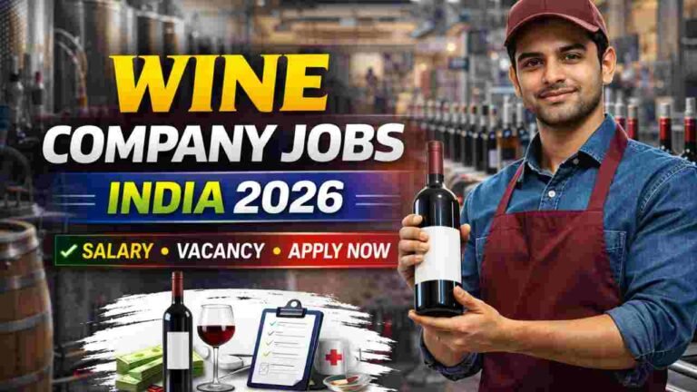 Wine Company Jobs India 2026 – High-Paying Careers in Luxury Manufacturing