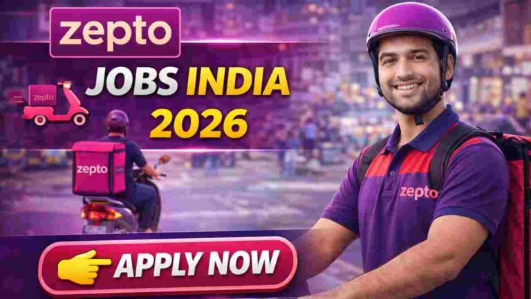 Zepto Jobs India 2026 – Quick Commerce, Logistics and Warehouse Careers with Growth and Accommodation Support