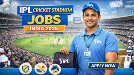 IPL Cricket Stadium Jobs India 2026 – High Paying Sports, Event Management and Stadium Careers with Accommodation Support