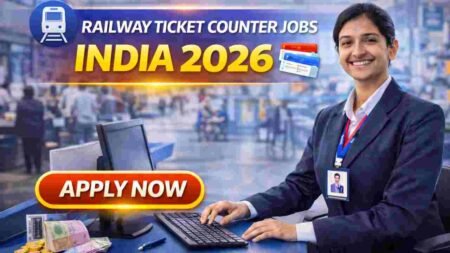 Railway Ticket Counter Jobs India 2026 – Career Opportunities and Job Roles