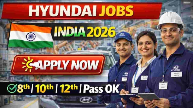 Hyundai Jobs India 2026 – High-Paying Automotive Manufacturing