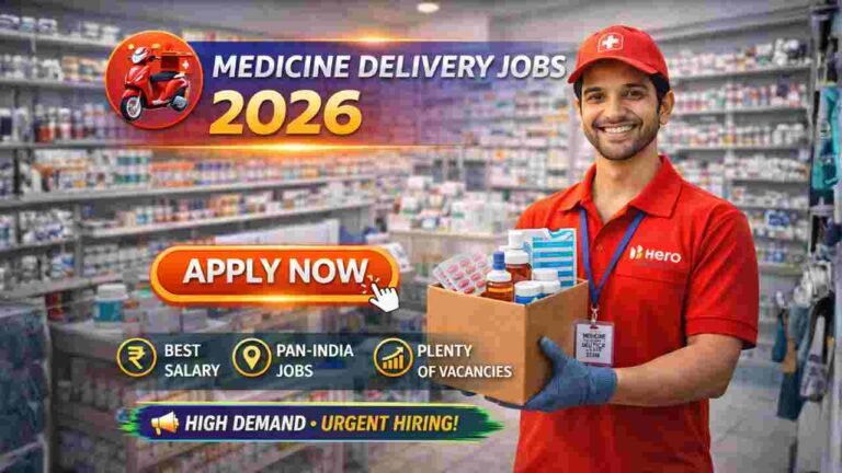 Medicine Delivery Jobs 2026: High-Paying Driver Roles (Day Shift 9 AM – 4 PM) – Complete Guide