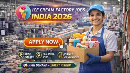 Ice Cream Factory Jobs 2026 – Hiring Production Workers, Helpers & Machine Operators