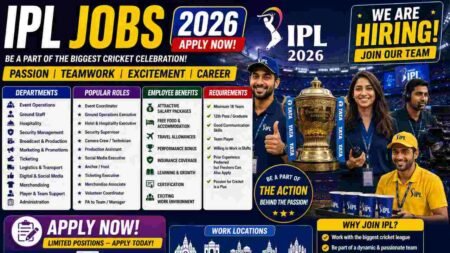 IPL Jobs 2026 – Ground Staff, Helper, Security Guard & Ticket Staff Hiring